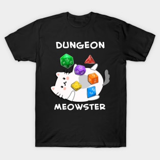 Dungeon Meowster | Dungeon Master Cat T-Shirt